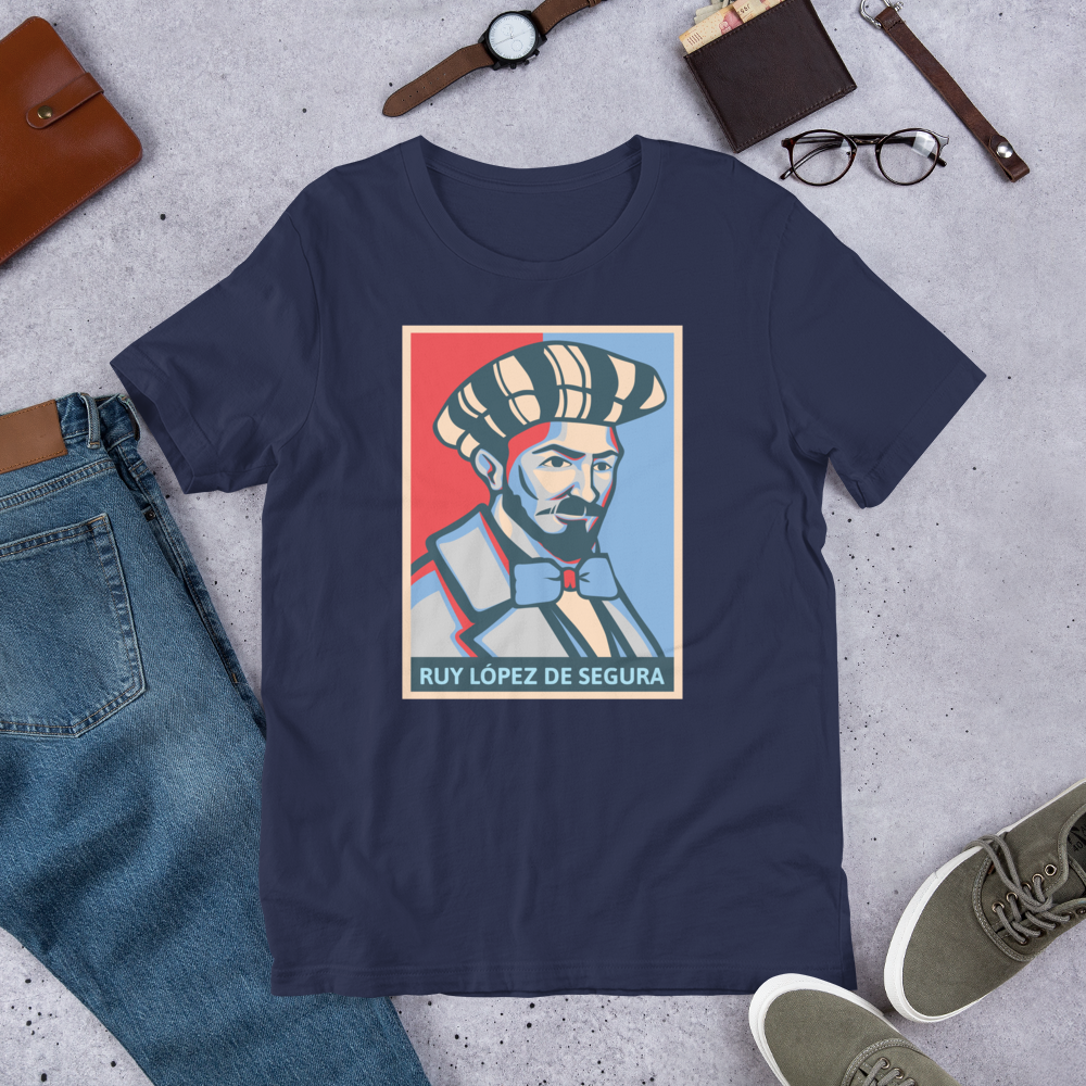 Ruy López Popart Chess T-shirt