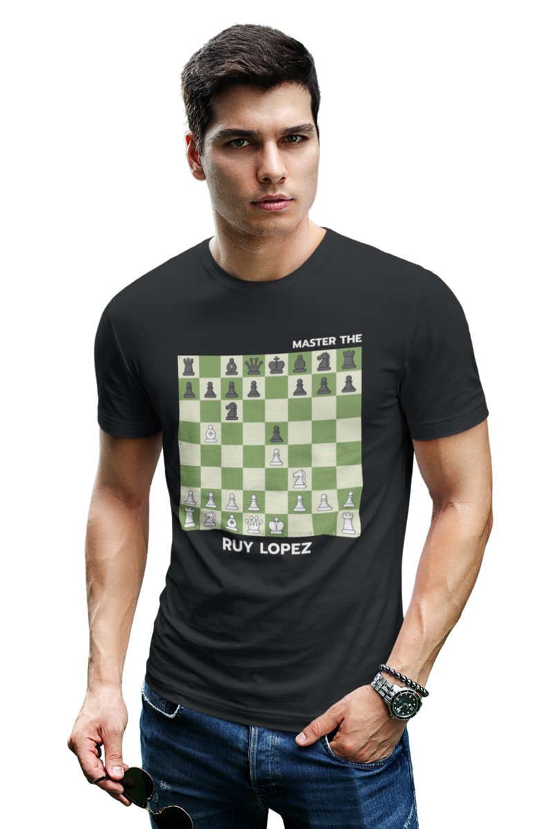 Ruy Lopez Chess T-shirt – Zero Blunders