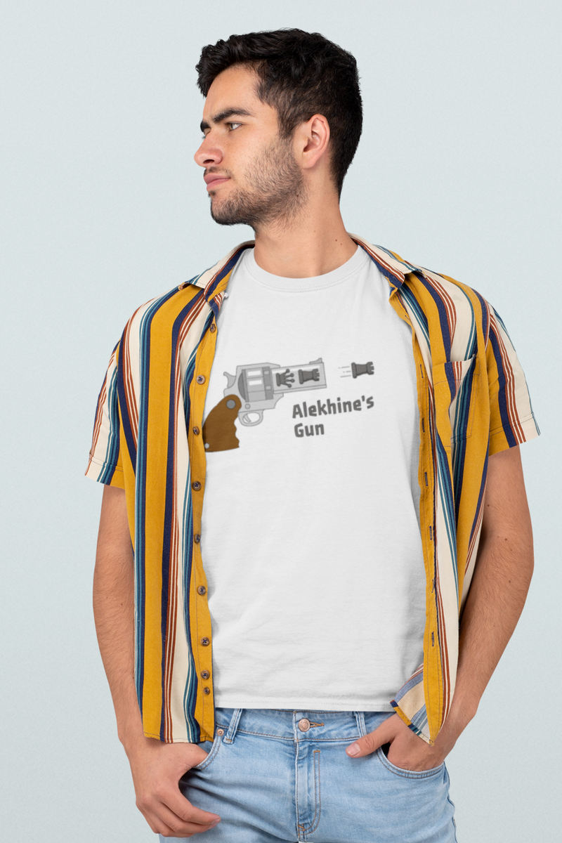 Alekhine's Defense Chess T-Shirt – Zero Blunders