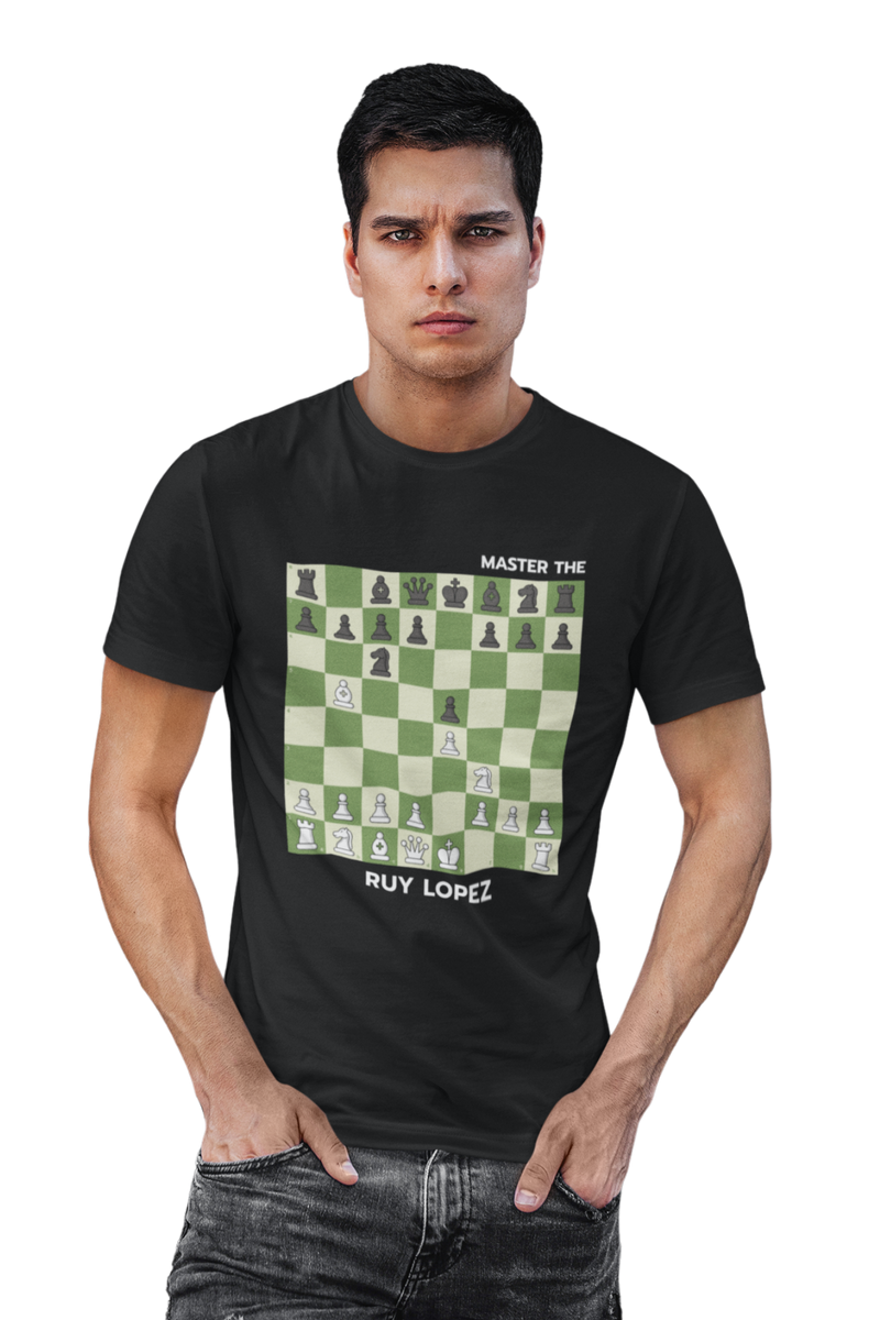 Ruy Lopez Chess T-shirt – Zero Blunders