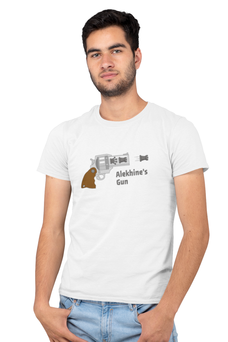 Alekhine's Defense Chess T-Shirt – Zero Blunders