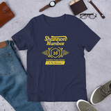 Navy Blue Shannon Number Chess t-shirt, chess gifts, funny chess t-shirts