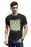 Black Ruy Lopez Chess opening t-shirt, chess clothing, chess gifts, funny chess t-shirts