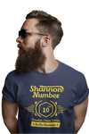 Navy Blue Shannon Number Chess t-shirt, chess gifts, funny chess t-shirts
