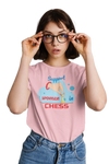 Pink Support Women In Chess t-shirt, Chess T-shirt, chess gifts, funny chess t-shirts