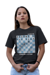 Black London System Chess Opening t-shirt, chess clothing, chess gifts, funny t-shirts, funny chess t-shirts