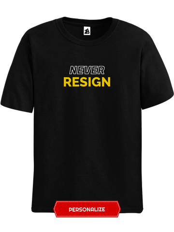 Never Resign Chess t-shirt, chess clothing, chess gifts, funny t-shirts, funny chess t-shirts