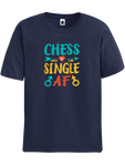 Navy Chess Is Why I am Single AF Chess t-shirt, chess gifts, funny chess t-shirts