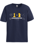 Bishop vs Knight chess t-shirt, chess clothing, chess gifts, funny t-shirts, funny chess t-shirts