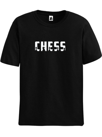 Black Chess chess t-shirt, chess clothing, chess gifts, funny t-shirts, funny chess t-shirts