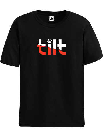 Black Tilt Chess t-shirt, chess gifts, funny chess t-shirts