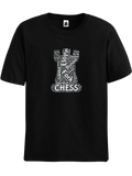 Black Rook Word Cloud Chess t-shirt, chess clothing, chess gifts, funny chess t-shirts