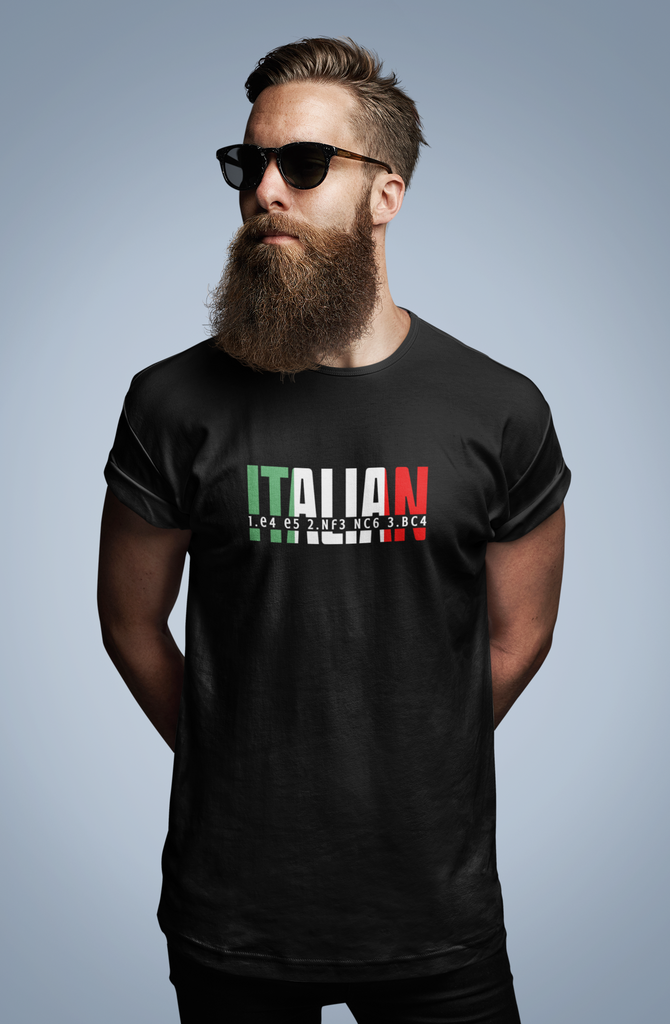 Italian Game Chess T-shirt – Zero Blunders