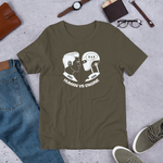 Army Green Human Vs Engine Chess t-shirt, chess clothing, chess gifts, funny t-shirts, funny chess t-shirts