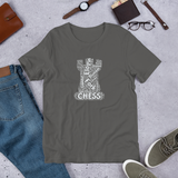 Ash Rook Word Cloud Chess t-shirt, chess clothing, chess gifts, funny chess t-shirts