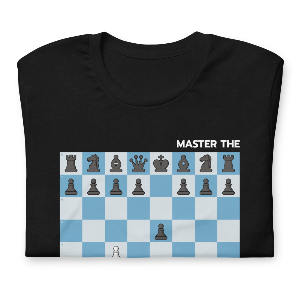 English Opening Chess T-shirt – Zero Blunders