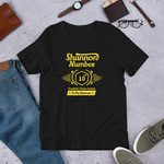Black Shannon Number Chess t-shirt, chess gifts, funny chess t-shirts