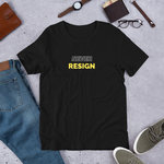 Black Never Resign Chess t-shirt, chess clothing, chess gifts, funny t-shirts, funny chess t-shirts