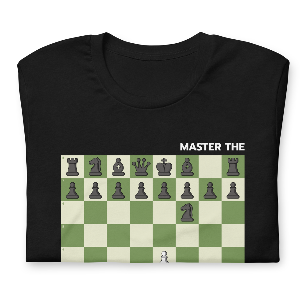 Benoni Defense Chess Player Premium T-Shirt