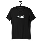 Black Think Chess t-shirt, chess gifts, funny chess t-shirts