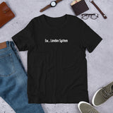 Black Ew.. London System t-shirt, chess clothing, chess gifts, funny t-shirts, funny chess t-shirts