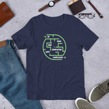 Blue Navy If You are completely Lost Complicate chess t-shirt, chess clothing, chess gifts, funny t-shirts, funny chess t-shirts