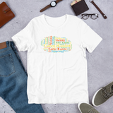 White Gambit Cloud chess t-shirt, chess clothing, chess gifts, funny t-shirts, funny chess t-shirts